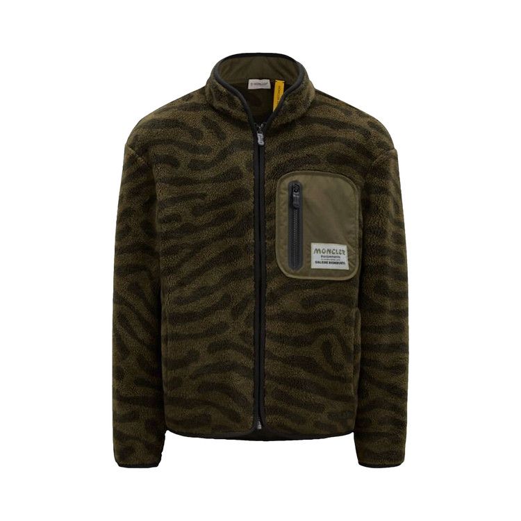 Moncler Genius x Salehe Bembury Zip Up Cardigan 'Olive'