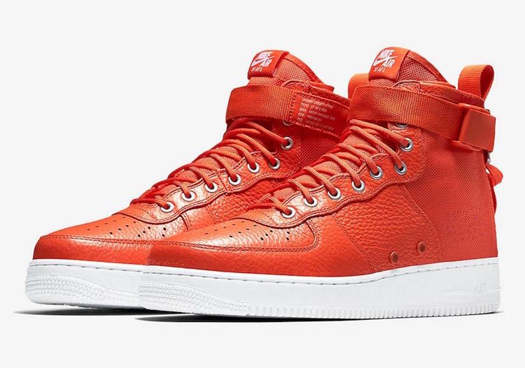 Nike SF Air Force 1 Mid 'Team Orange'
