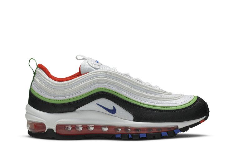 Nike Air Max 97 GS 'White Royal Green Nebula'