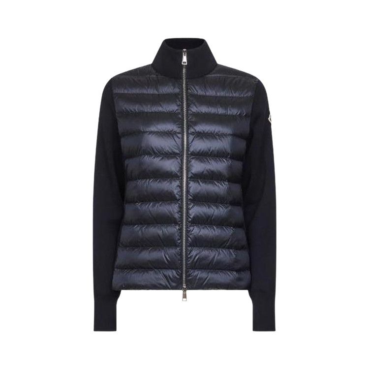 Moncler Quilted Cardigan 'Navy'