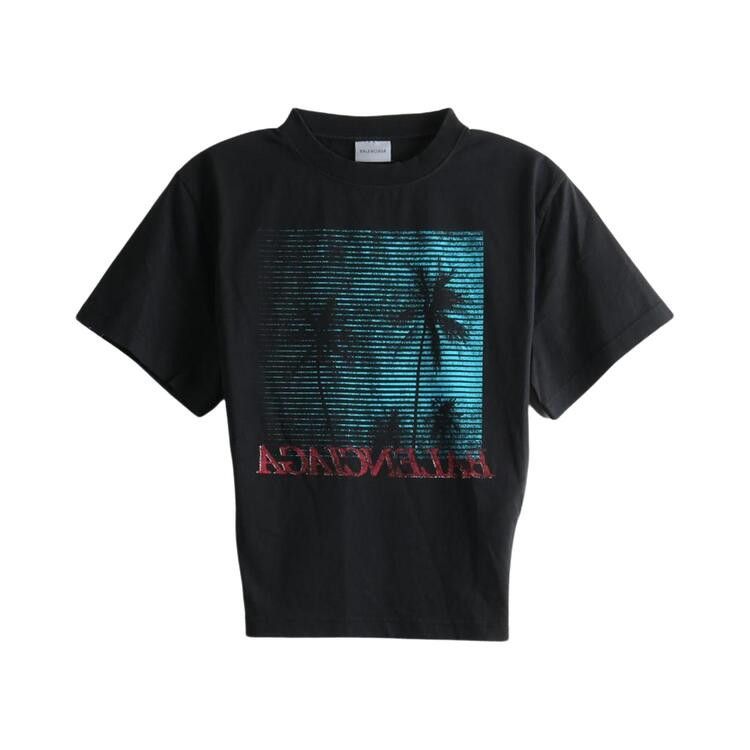 Balenciaga Short-Sleeve Top 'Black'