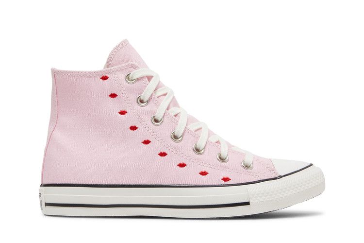 Converse Wmns Chuck Taylor All Star High 'Embroidered Hearts - Cherry Blossom'