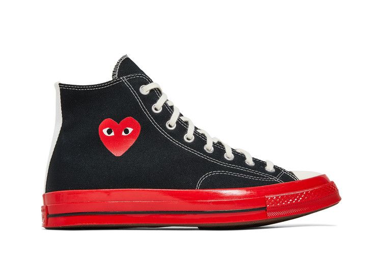 Comme des Garçons Play x Converse Chuck 70 High 'Black Red'