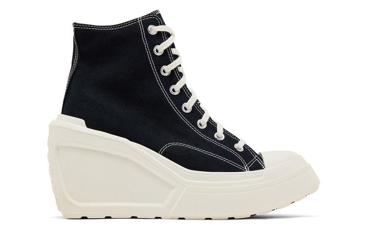 Converse Wmns Chuck 70 De Luxe Wedge 'Black Egret'
