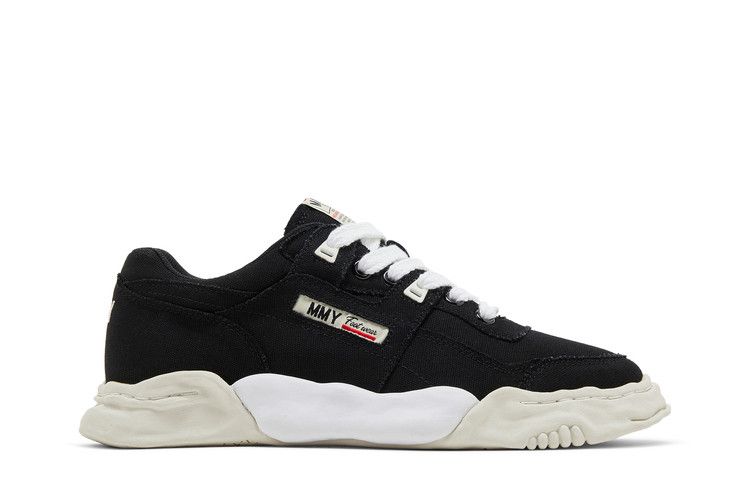 Maison Mihara Yasuhiro Parker OG Sole Cow Canvas Low 'Black'