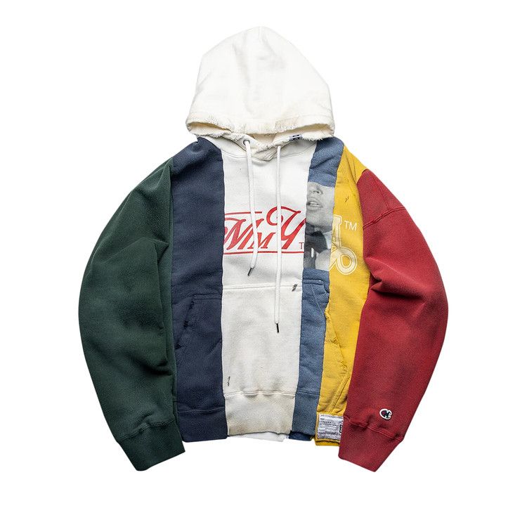 Maison Mihara Yasuhiro Vertical Switching Hoodie 'Multi'