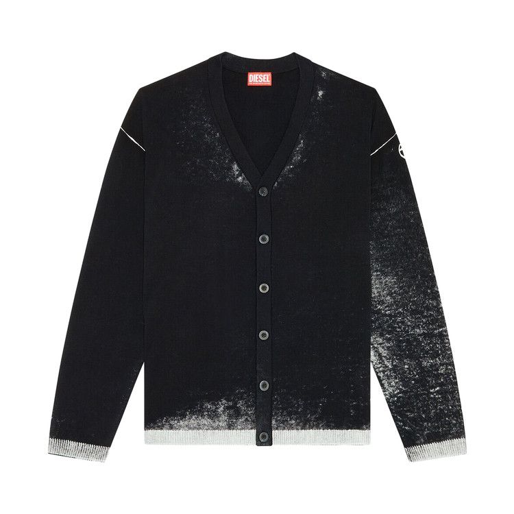 Diesel K Larence Button Up Cardigan 'Deep/Black'