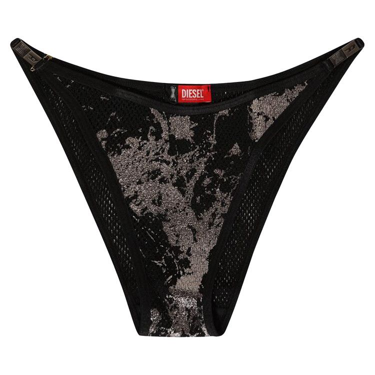 Diesel Fishnet String Bikini 'Black'