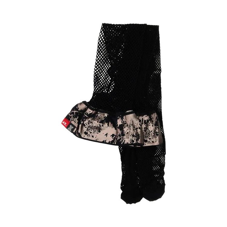 Diesel x SAVAGE x FENTY Fishnet Tight High Stockings 'Black'