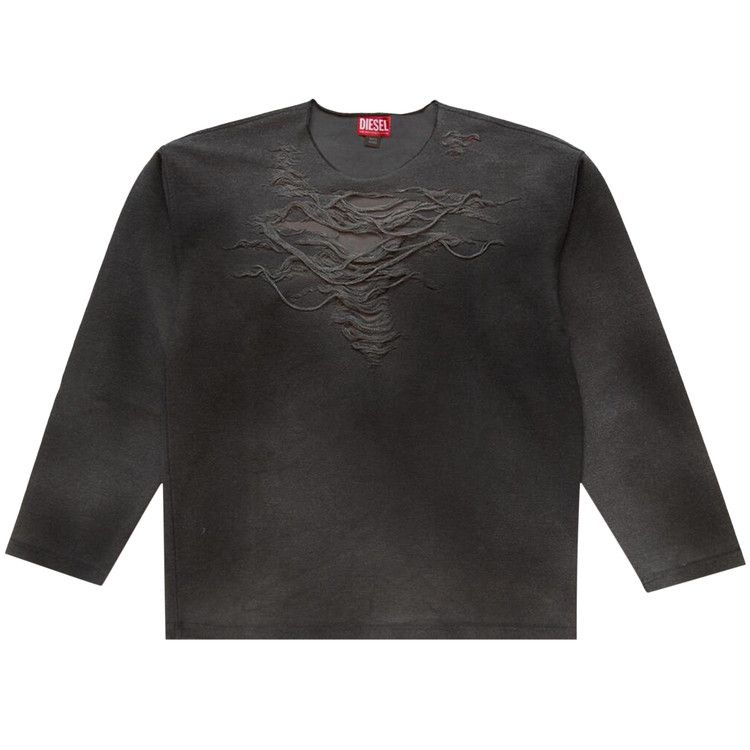 Diesel Distressed Sweatshirt 'Grey'