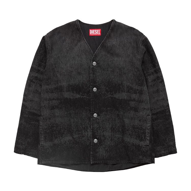 Diesel Denim Cardigan Jacket 'Black'