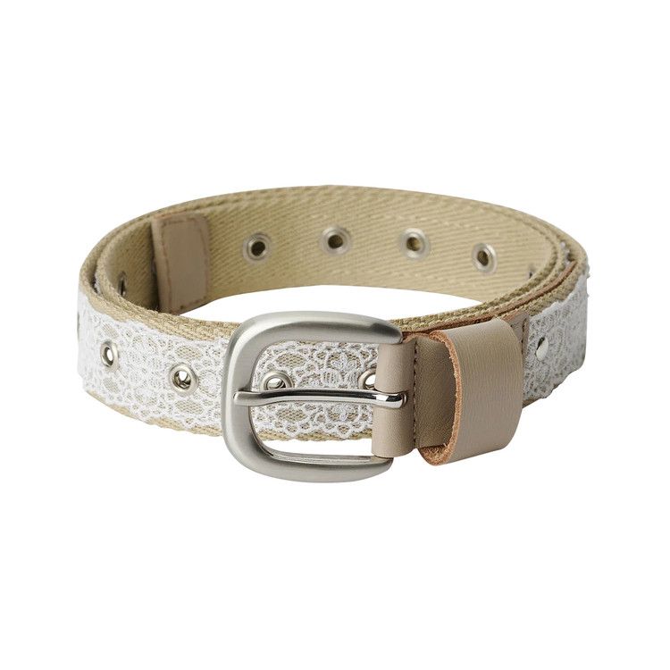 Our Legacy 3cm Lace Belt 'White'
