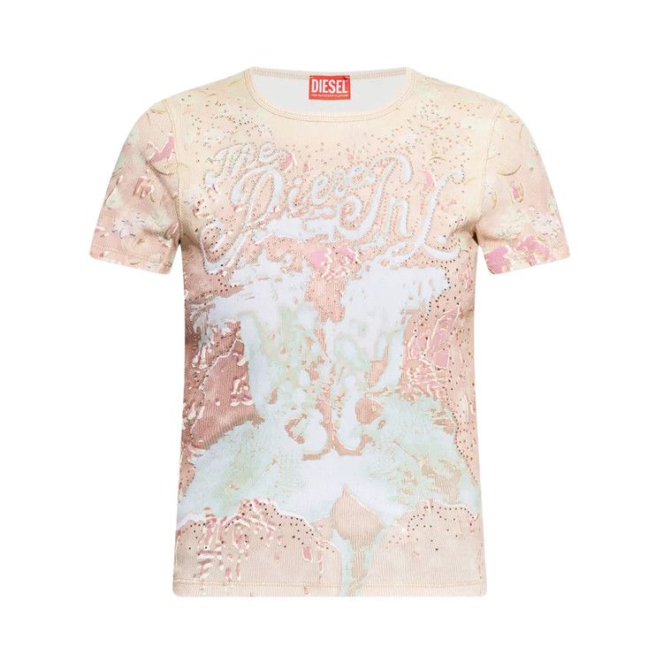 Diesel T-Bril Short-Sleeve Top 'Pink'