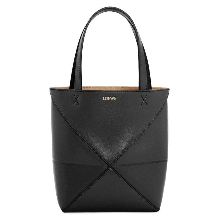 Loewe Puzzle Fold Tote Mini 'Black'