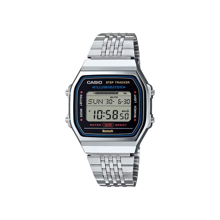 G-SHOCK by Casio Vintage Digital Watch 'Silver'