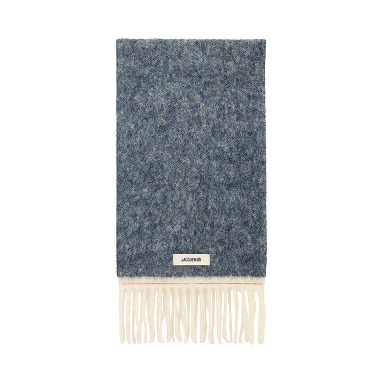 Jacquemus L Echarpe Carro 'Navy/White Stripe'