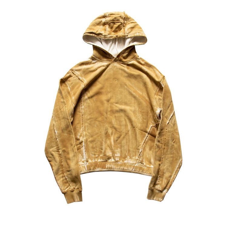 A-Cold-Wall* Knitted Corrosion Hooded Sweatshirt 'Sulphur'