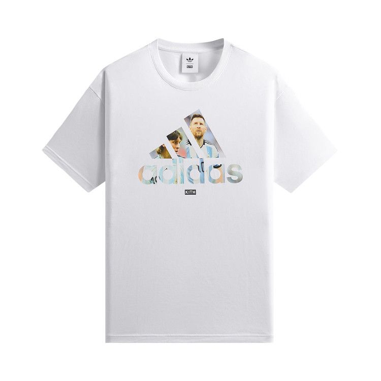 Kith x Messi For Adidas Graphic Tee 'White'