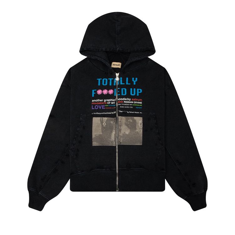 Astrum TFU Zip Hoodie 'Vintage Black'