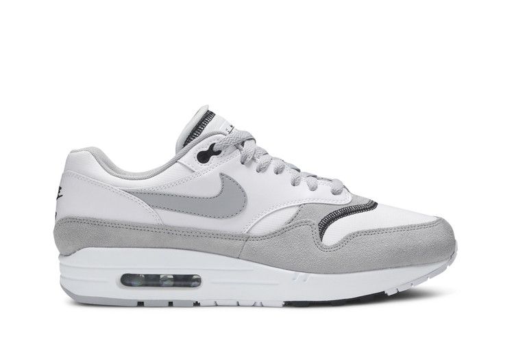 Nike Air Max 1 'White Black Wolf Grey'