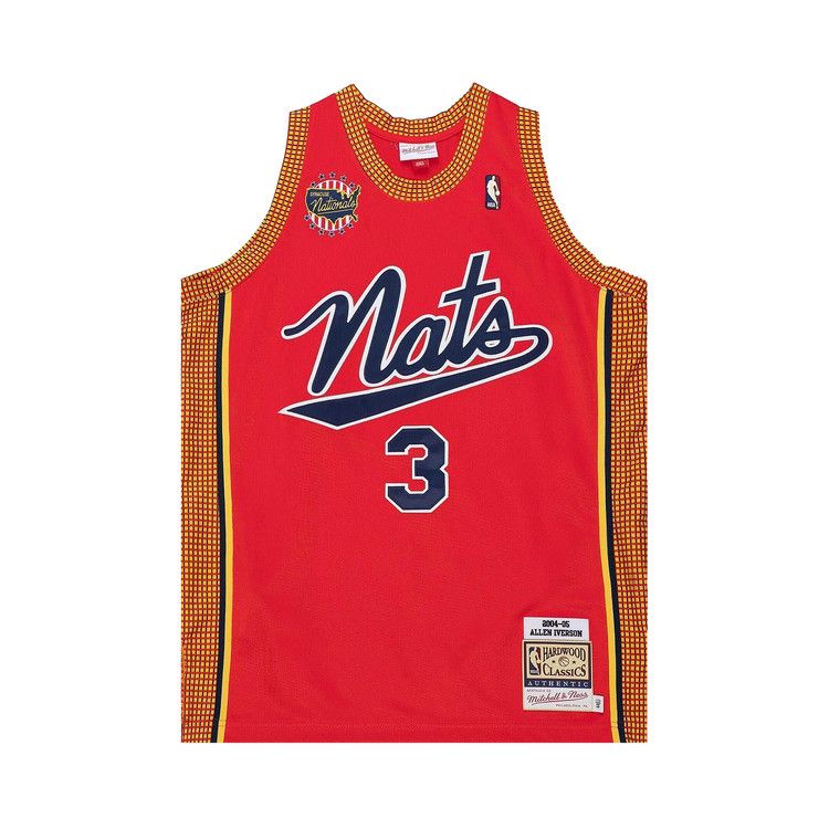Mitchell & Ness NBA Authentic Philadelphia 76ers 2004 Allen Iverson Jersey 'Victory Red'