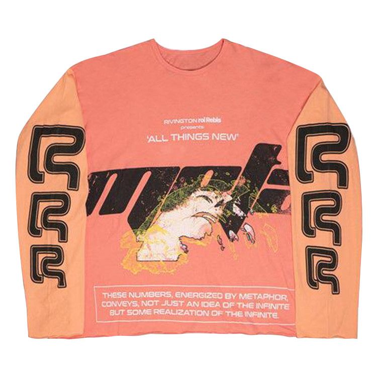 RIVINGTON roi Rebis All Things New Enemy Long Sleeve Tee 'Meta Red'