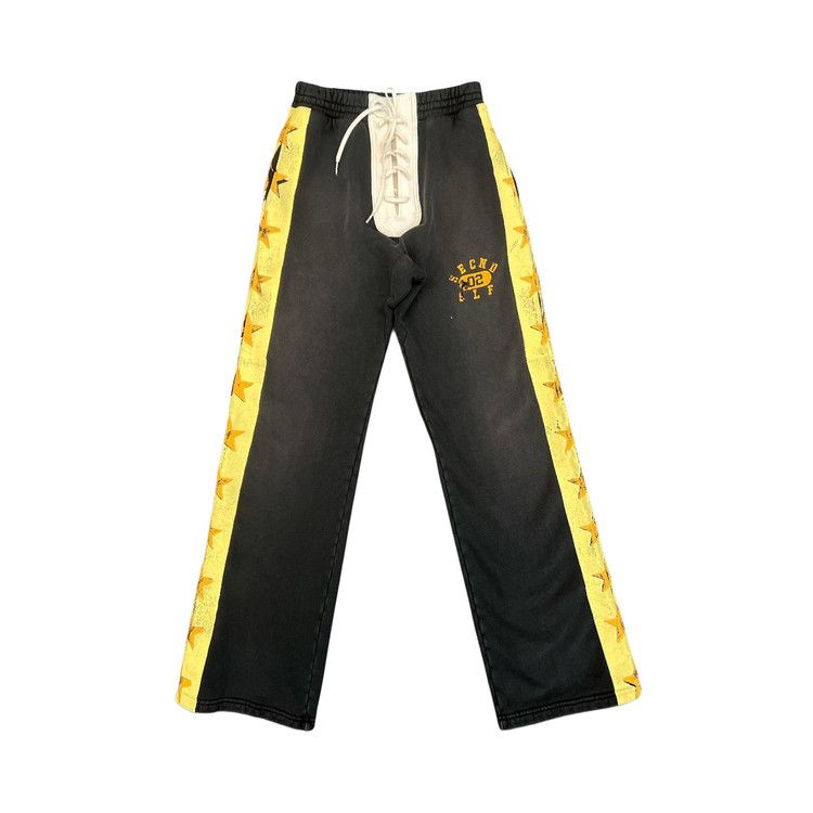 Secnd Slf All Star Field Day Lounge Pant 'Black/Yellow'