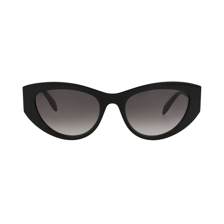 Alexander McQueen Cat Eye Sunglasses 'Black/Grey'
