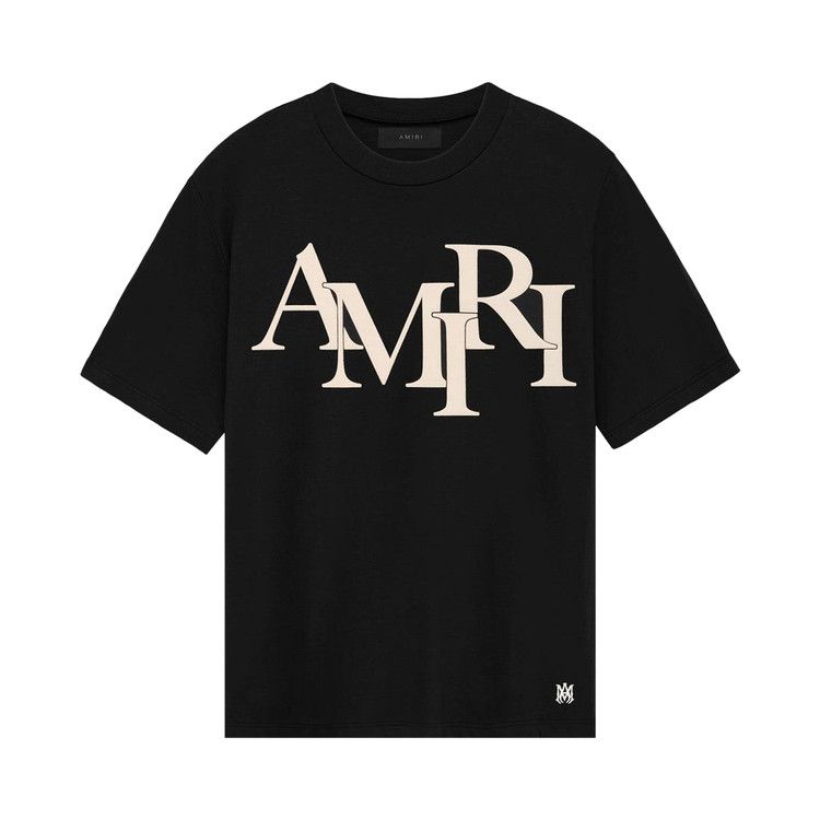 Amiri Staggered Tee 'Black'