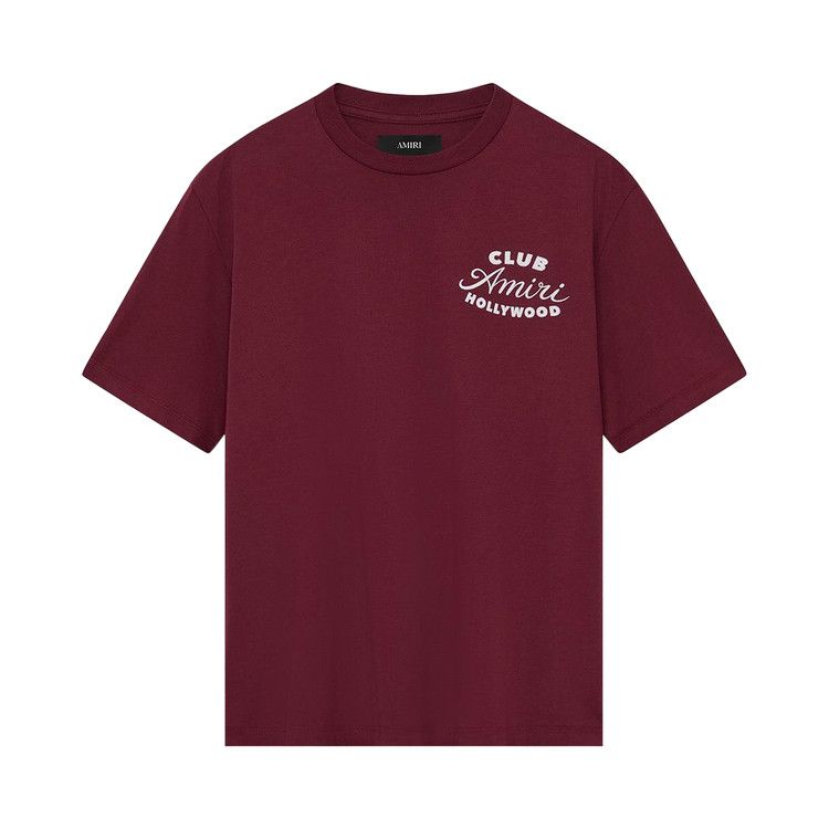Amiri Club Amiri Tee 'Wine'