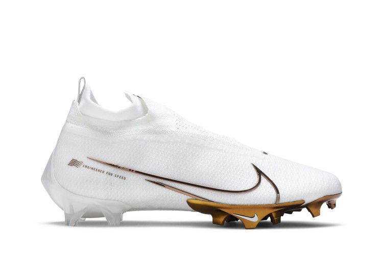 Nike Vapor Edge Elite 360 Flyknit 'White Metallic Gold'