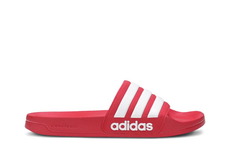 Adidas Adilette CloudFoam Slides 'Scarlet'