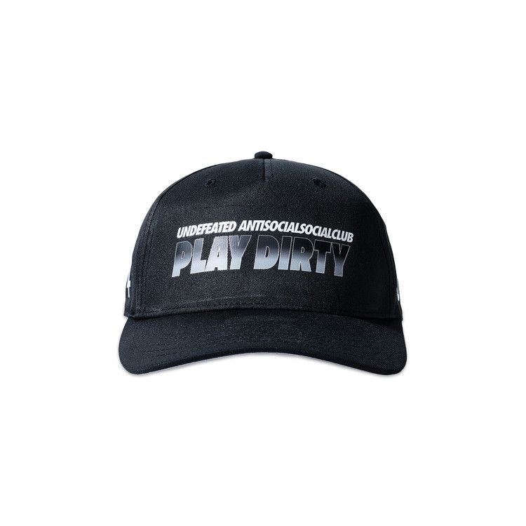 Anti Social Social Club x Undefeated Play Social Cap 'Black'