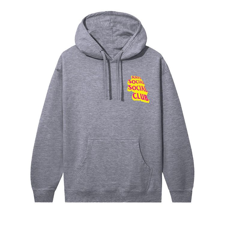 Anti Social Social Club Low Heat Hoodie 'Gunmetal Heather'