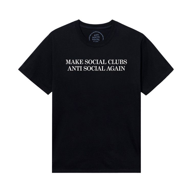 Anti Social Social Club Double Hate Tee 'Black'