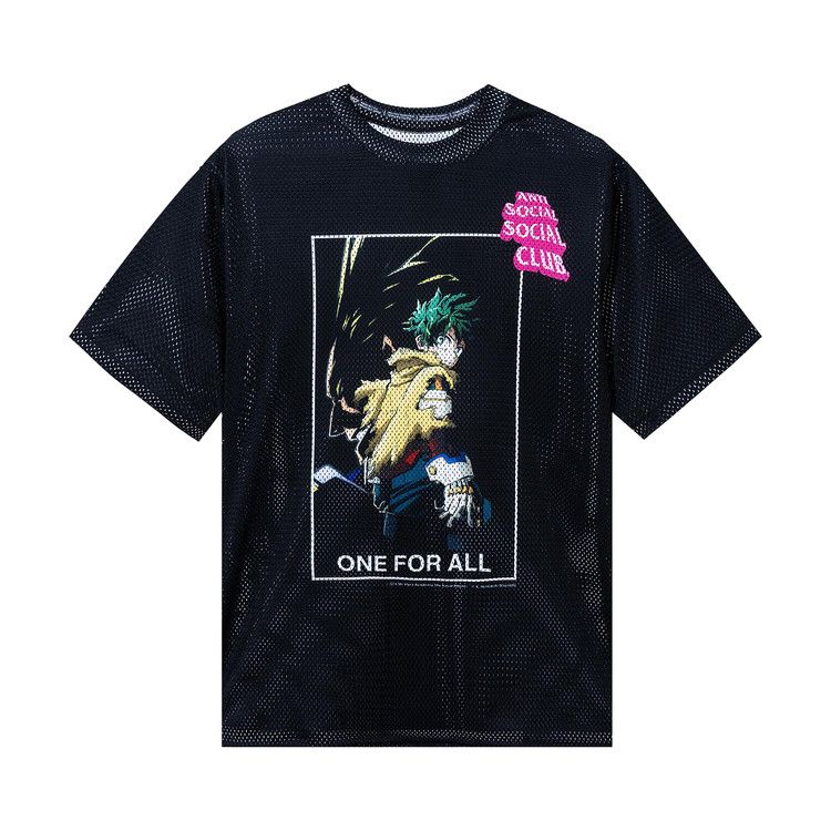 Anti Social Social Club One For All Jersey 'Black'
