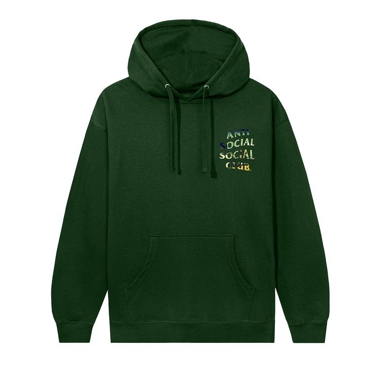 Anti Social Social Club Suspension Bridge Hoodie 'Dark Green'