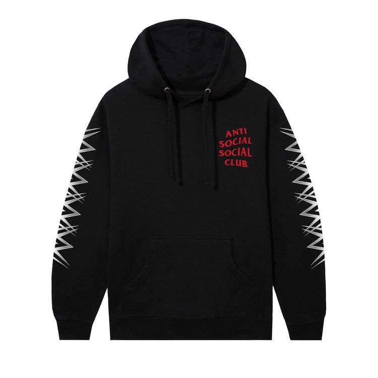 Anti Social Social Club x WWE Entertainment Hoodie 'Black'