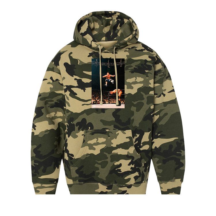 Anti Social Social Club x WWE You Can't See Me Hoodie 'Camo'