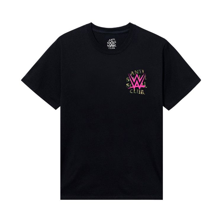 Anti Social Social Club x WWE Lockout Tee 'Black'