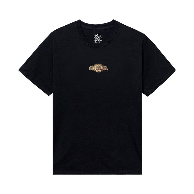 Anti Social Social Club x WWE Championship Belt Tee 'Black'
