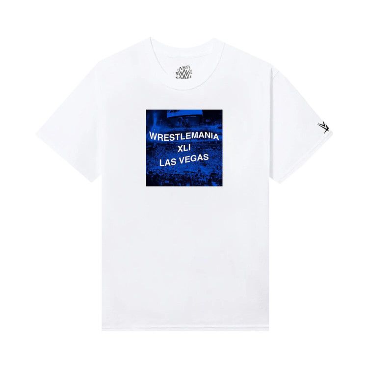 Anti Social Social Club x WWE Wrestlemania Las Vegas Tee 'White'