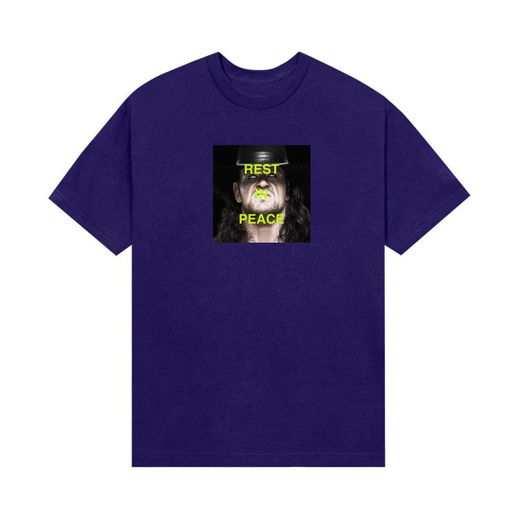 Anti Social Social Club x WWE You Will Rest In Peace Tee 'Purple'