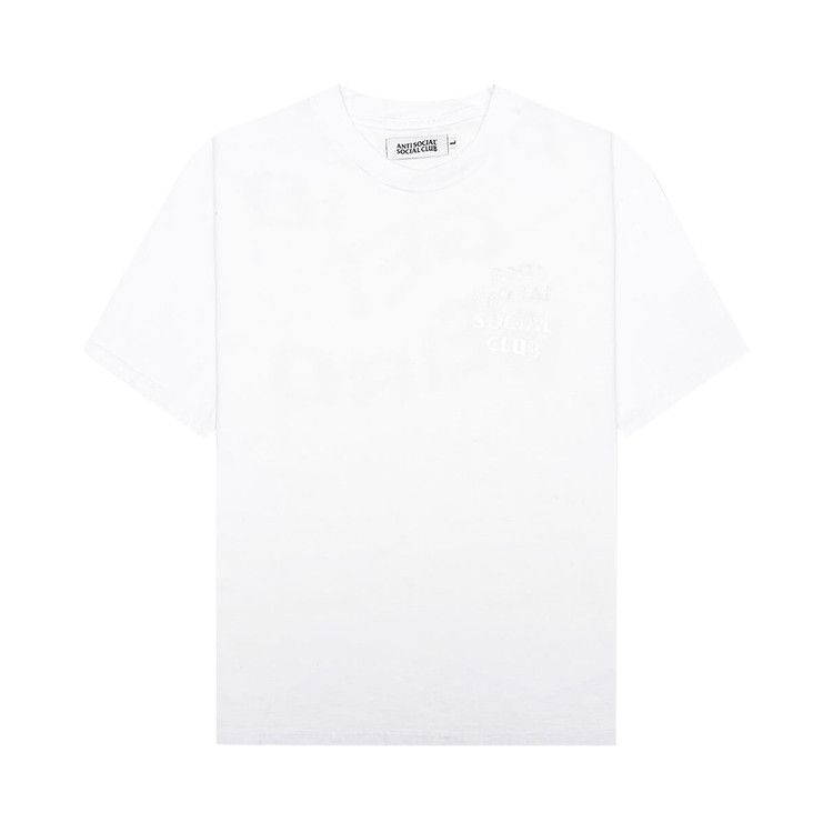 Anti Social Social Club Get Weird Hologram Tee 'White'