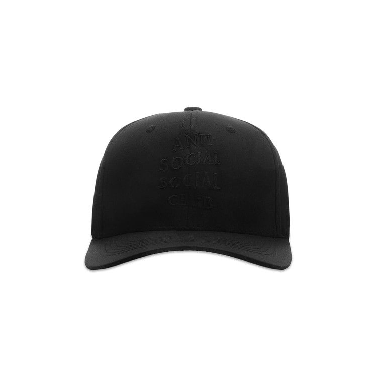 Anti Social Social Club Tonal Embroidered Cap 'Black'