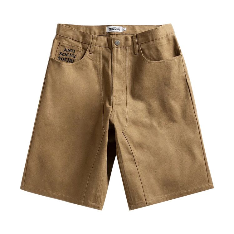 Anti Social Social Club Chainstick Carpenter Shorts 'Tan'
