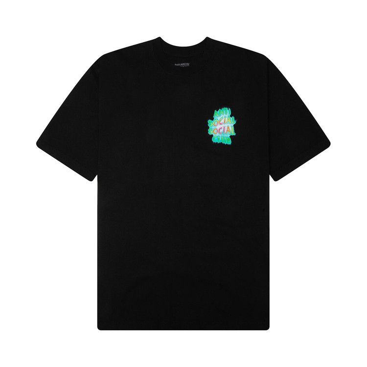 Anti Social Social Club Thermal Flame Tee 'Black'