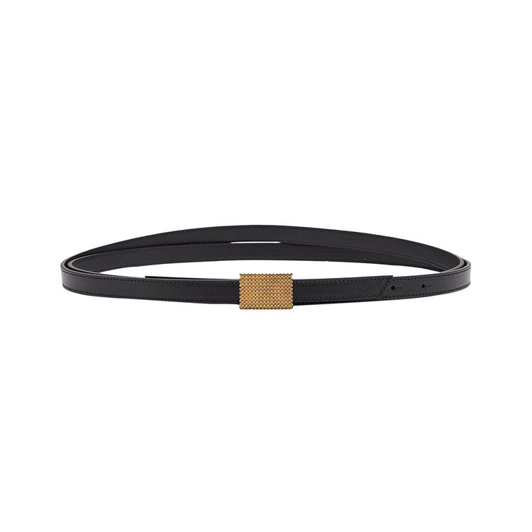 Lanvin Concerto Double Row Belt 'Black'