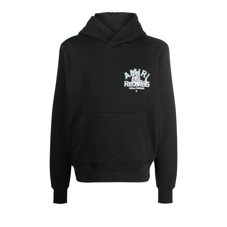 Amiri Records Wolf Hoodie 'Black'