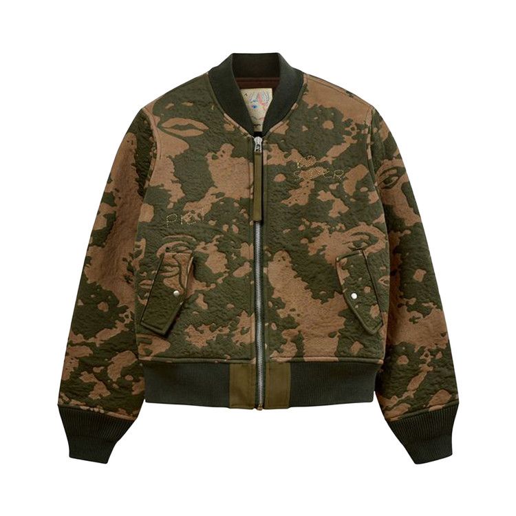 KidSuper x Piet 3D Knit Bomber Jacket 'Camo'